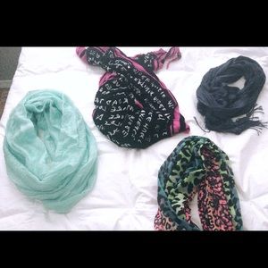 Bundle of Colorful Scarves!